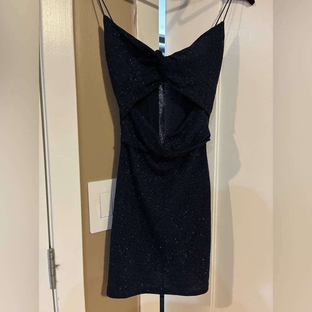 Elegant Black Sparkle Dress